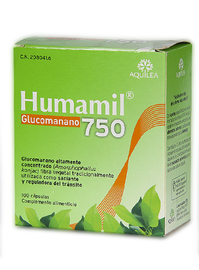 HUMAMIL 750 mg. 90 cápsulas